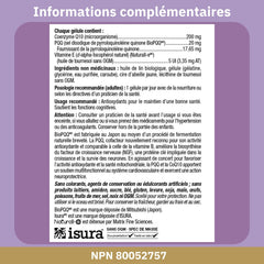 PQQ-10 softgels arranged to show compact bottle packaging.