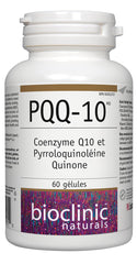Serving size concept for CerebroVital PQQ-10 showing one softgel daily.
