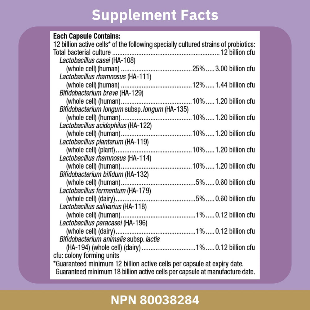 Bioclinic Naturals Pro12 capsules close-up showing vegan veggie capsules for easy daily use