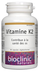 Bioclinic Naturals Vitamin K2 capsules in hand suggest simple daily use