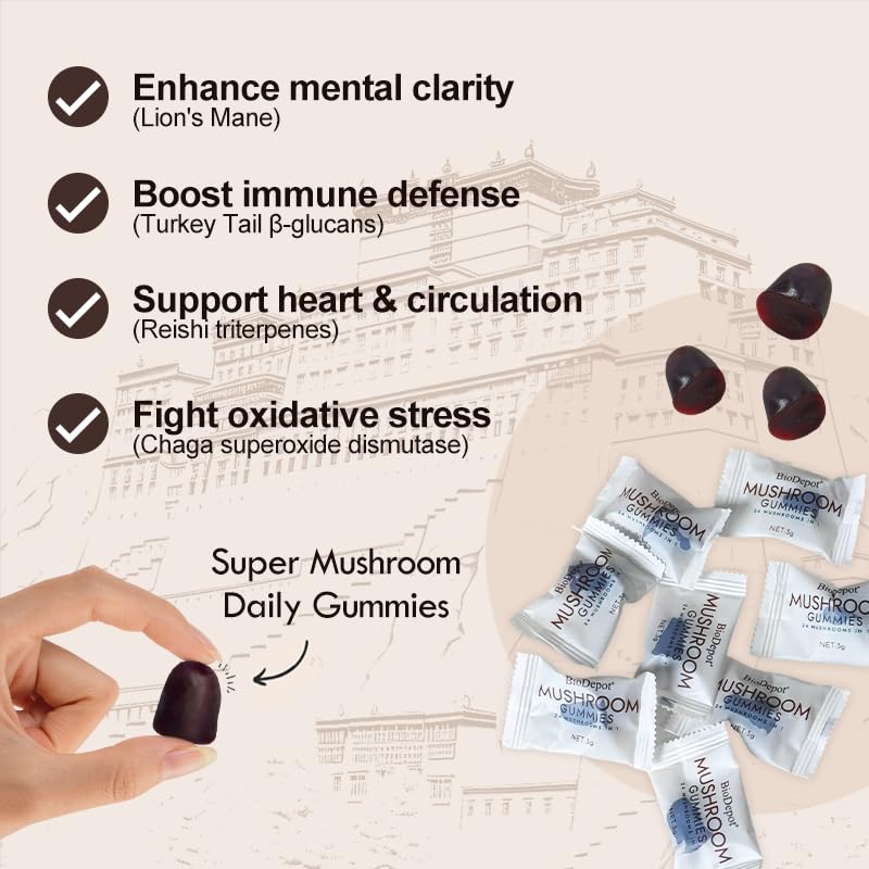 Biodepot ingredients panel highlights 24-mushroom blend for daily wellness