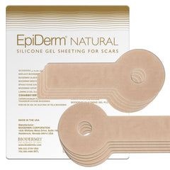 BIODERMIS EpiDerm Areopexy lollipop shape overview with discreet scar coverage.