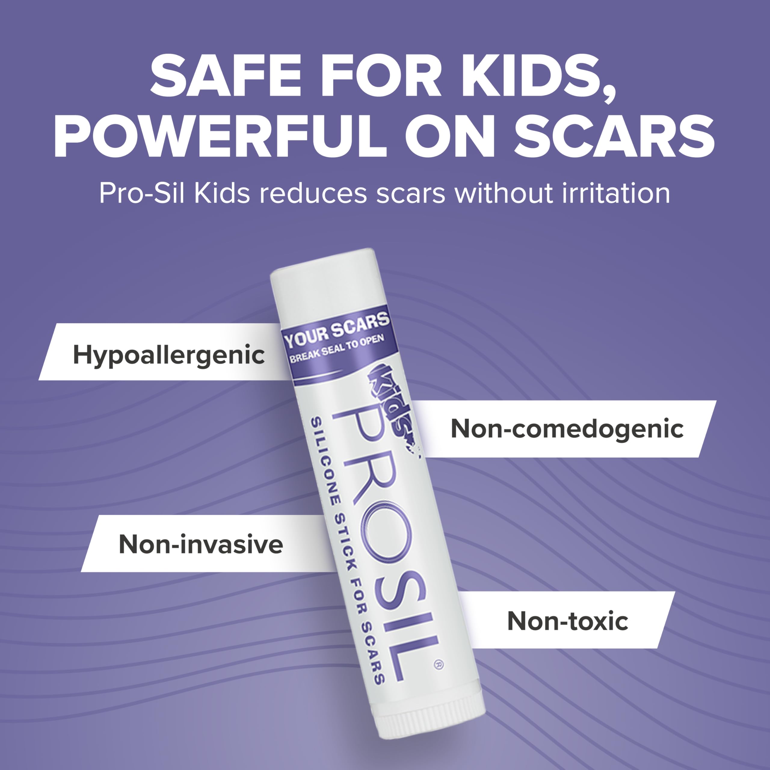 BIODERMIS Pro-Sil Kids convenient hand-scar use during daily activities.