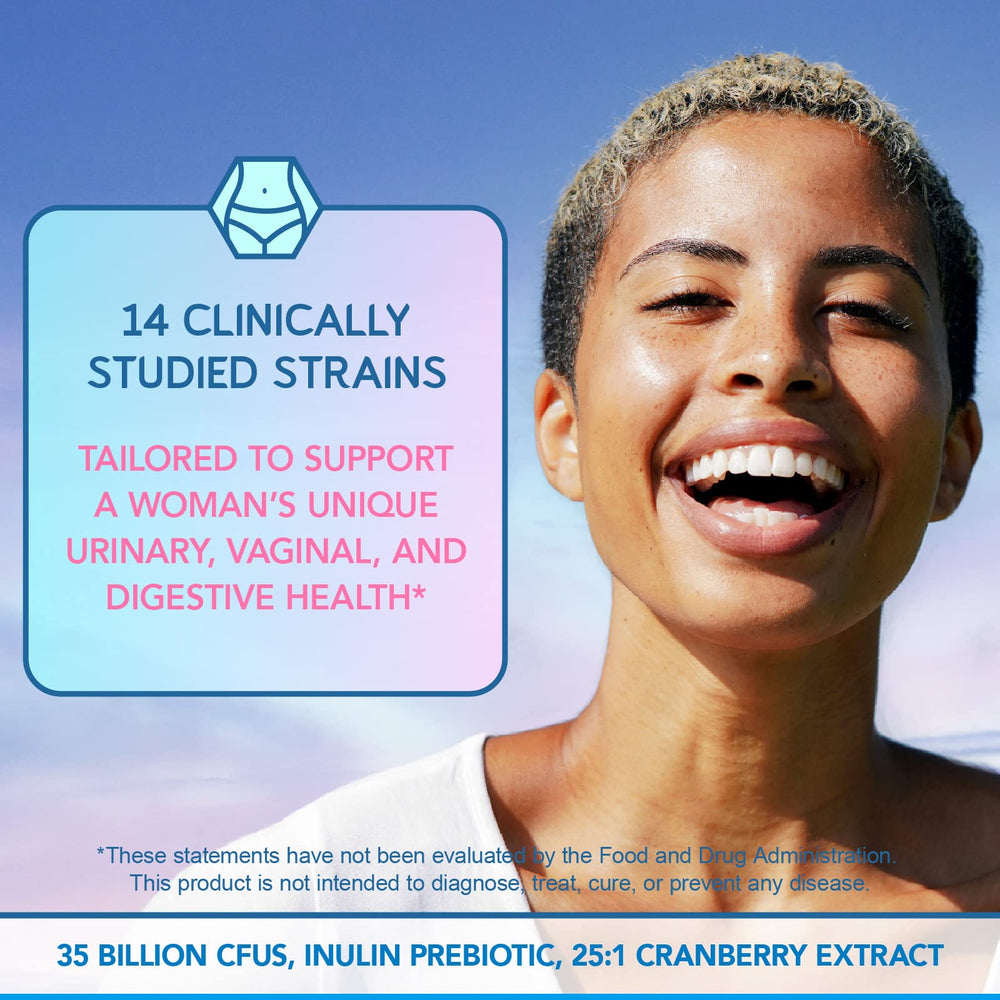 BioEmblem prebiotics inulin and cranberry extract support digestion and urinary health.