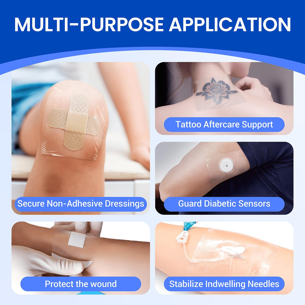Bioemmalab sterile dressing pads in individual packs ensure hygiene.