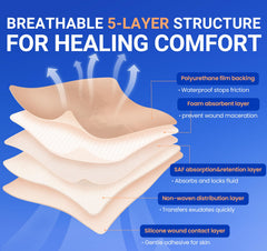 Bioemmalab sterile packaging ensures clean storage and safe wound care.