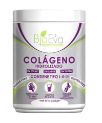 BioEva Hydrolyzed Collagen unflavored powder pack for skin, hair, nails, and joints support