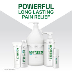 Biofreeze Professional arthritis relief targeting joints with refreshing menthol cooling