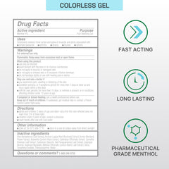 Biofreeze Professional Gel arthritis pain depiction hints ongoing joint comfort support.