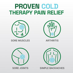 Biofreeze Roll-On used on the back for targeted relief.