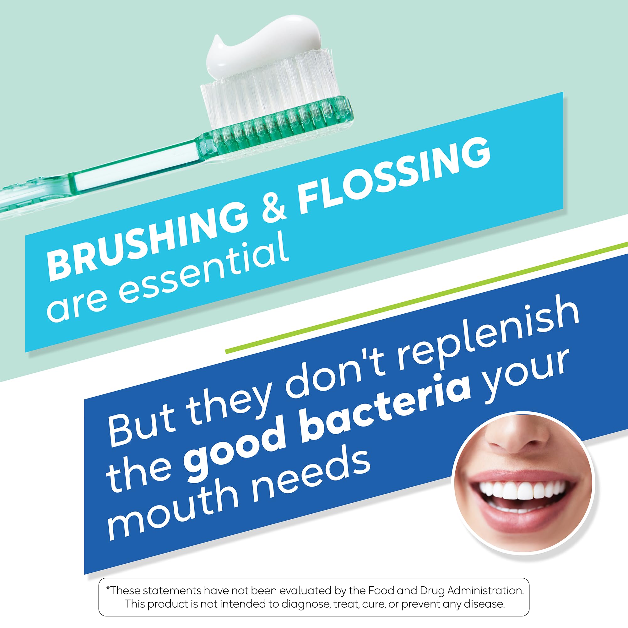 BioGaia Prodentis daily-use display aligns with routine.