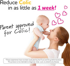 Close-up of dosing guide for BioGaia Protectis baby drops
