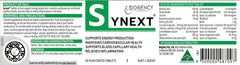 Biogency Synext B12 and B6 icons emphasizing vitamin B complex support