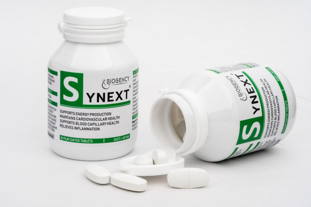 Expiry date close-up on Biogency Synext NAD+ packaging