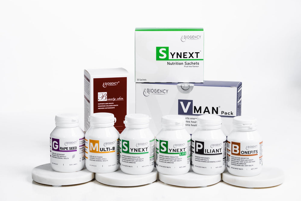 Biogency Synext quercetin capsule highlighting blood capillary health support