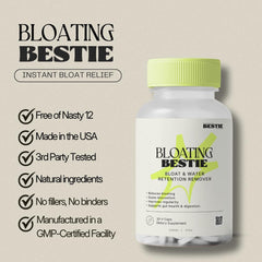 Biohacking Bestie Cascara sagrada capsules show gentle water balance.
