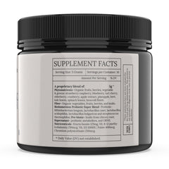 BioImmersion No 7 Systemic Booster scoop for easy daily dosing of phytonutrients.