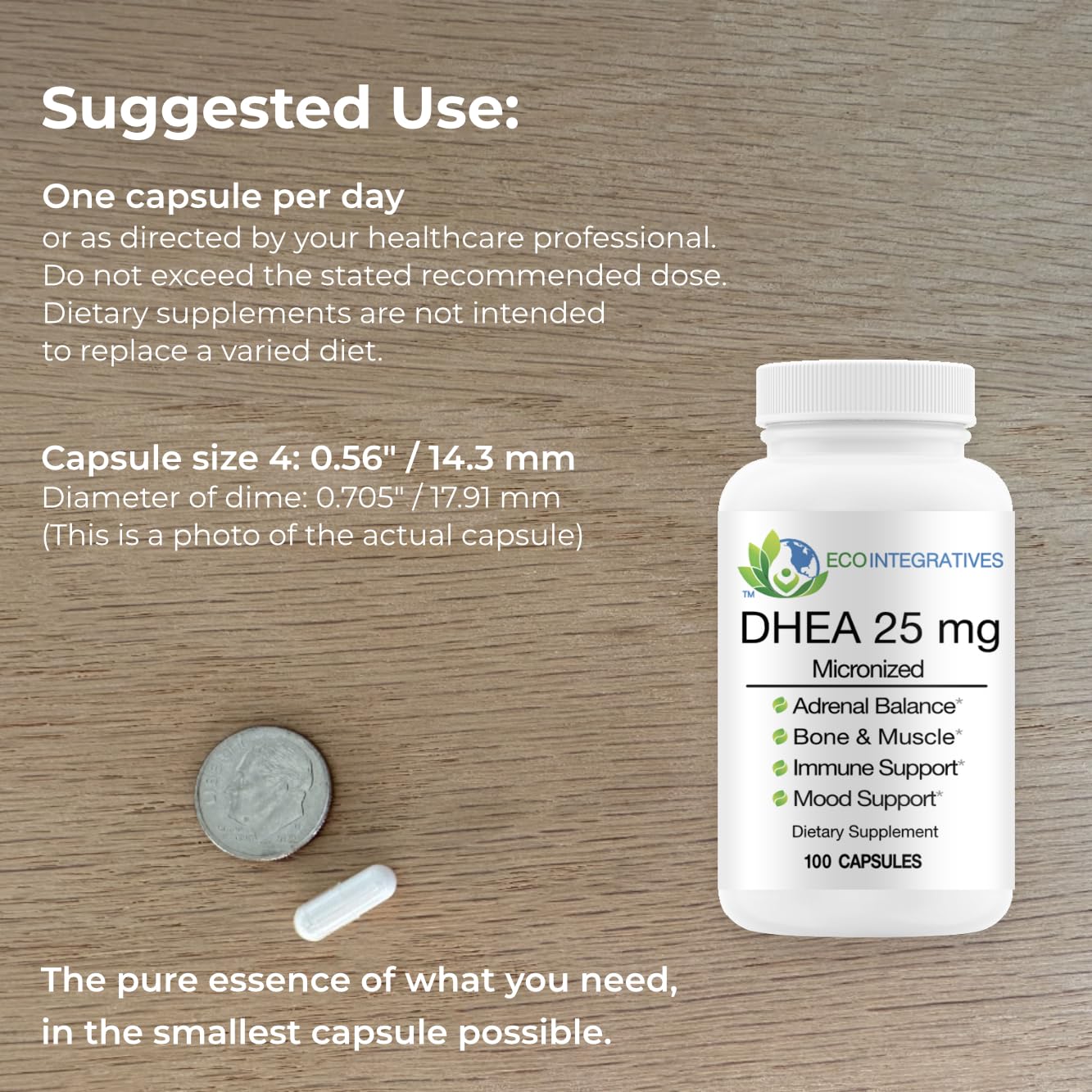 EcoIntegratives packaging conveys quality and reliability for immune, brain, and energy support