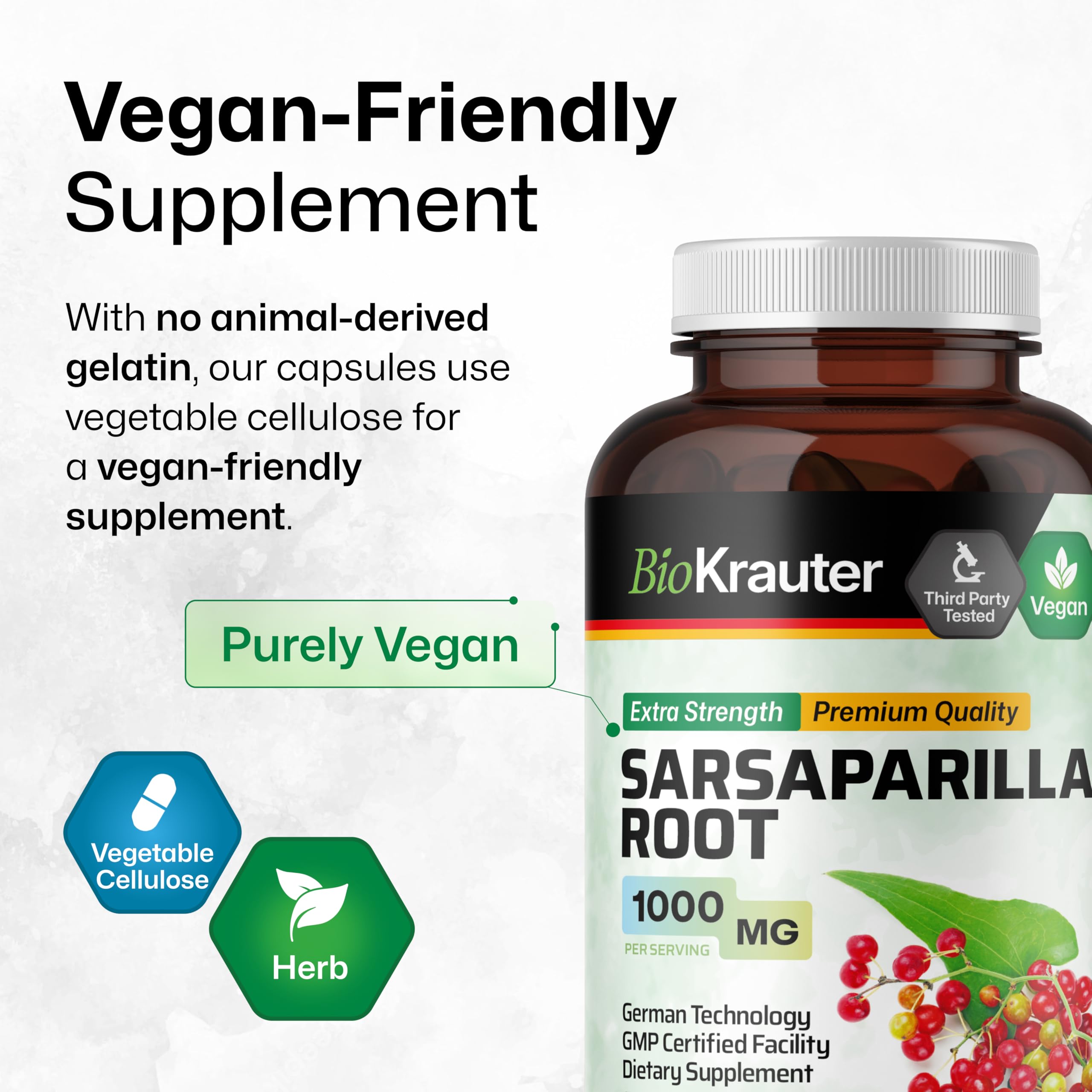 German manufacturing technology supports precise sarsaparilla dosing