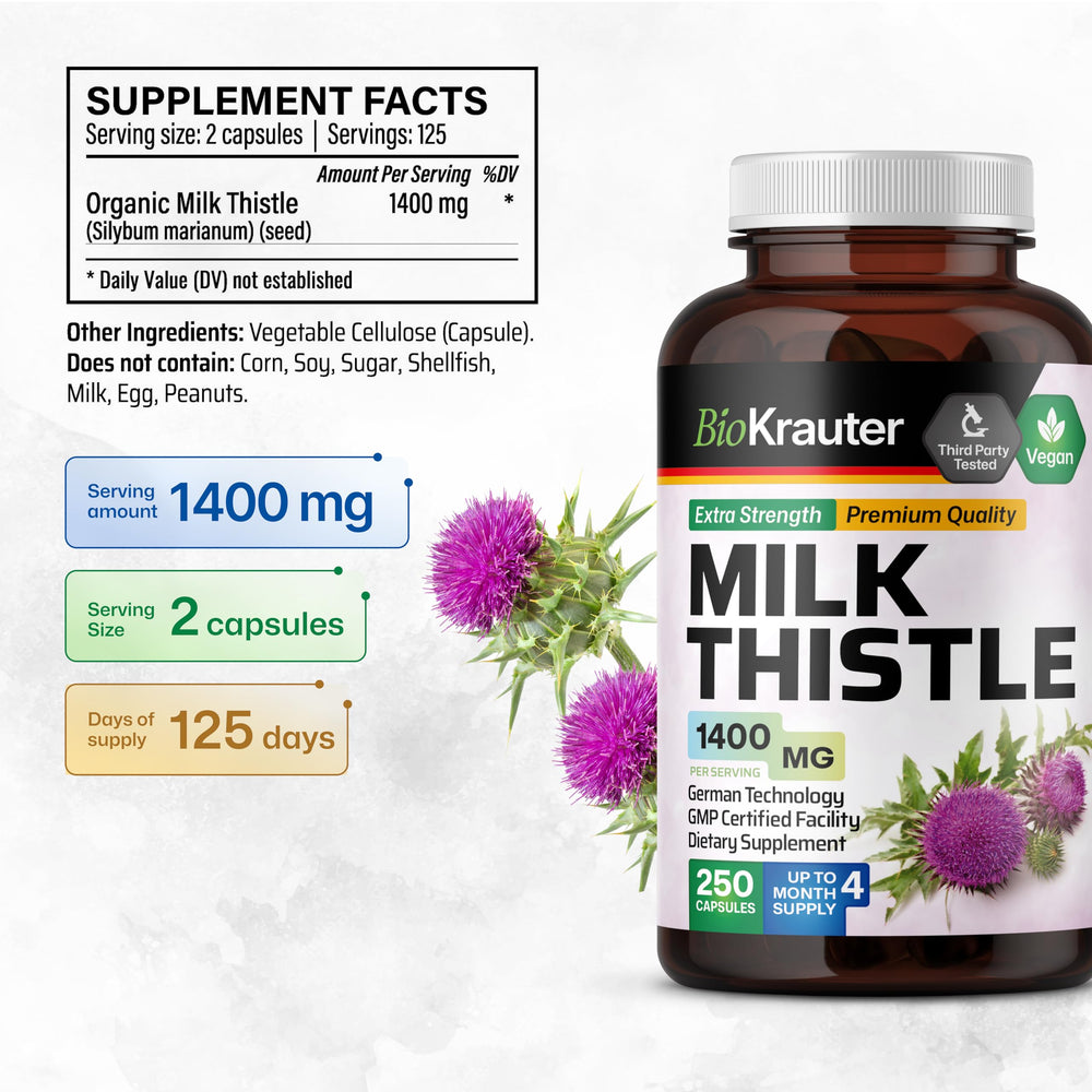 BIO KRAUTER packaging box highlights non-GMO and natural sourcing.