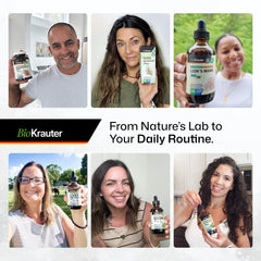 BIO KRAUTER two-ingredient pure formula emphasizes simplicity
