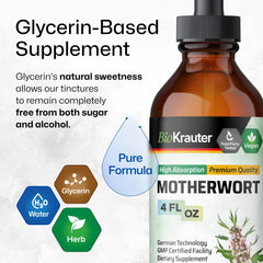 BIO KRAUTER vegan non-alcohol icon for lifestyle compatibility.