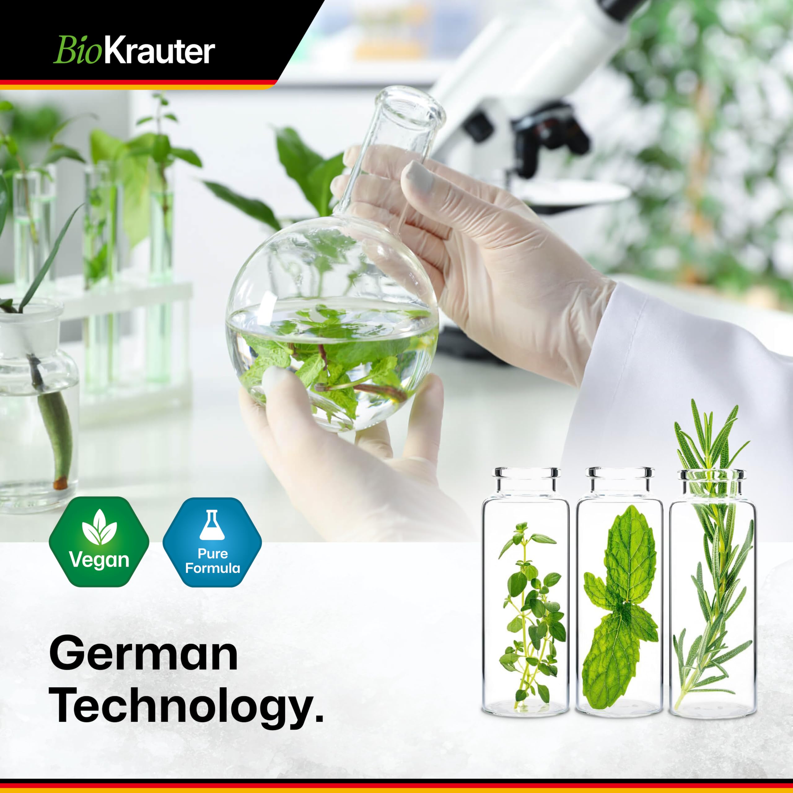 BIO KRAUTER Yohimbe Tincture in use demonstrates adding drops to beverage for flexibility.