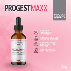 Progest MAXX oil drops ready for dispensing