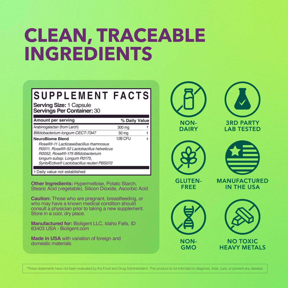 Bioligent Tribiotic+ packaging box front highlights triple-action formula.