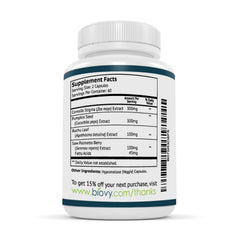 Biolor Stronghold packaging and label showing clear serving guidance.
