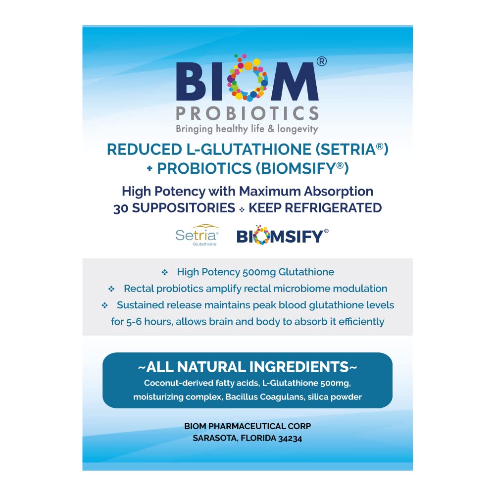 Biom Probiotics rectal delivery emphasizes enhanced bioavailability
