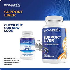 BioMatrix artichoke leaf extract visual emphasizing detox-support ingredients
