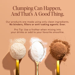 Bio.me fiber powder in a glass jar highlights premium quality and label clarity.