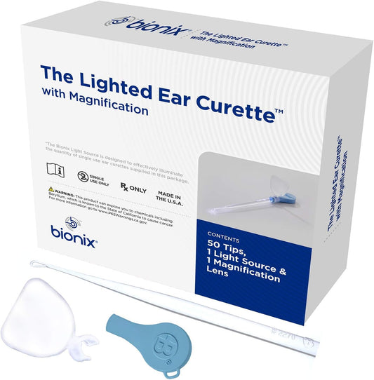 Bionix Lighted VersaLoop Ear Curette Tool for precise earwax removal