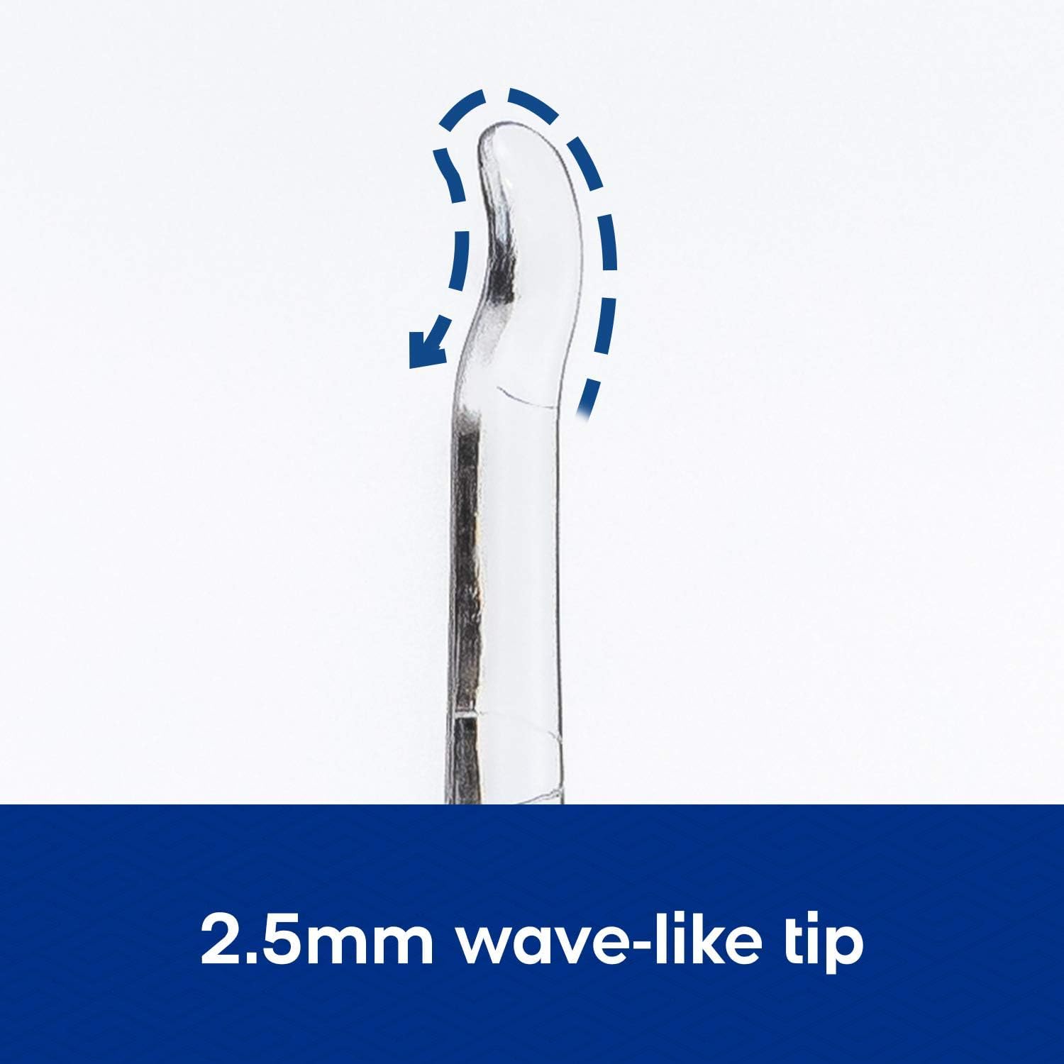 Bionix Lighted WaveCurette in use shows visual guidance for safe removal