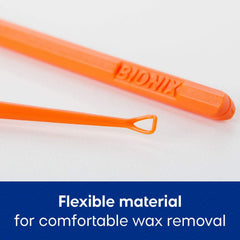 Bionix Orange ControLoop flexible curette design reduces ear canal injury.