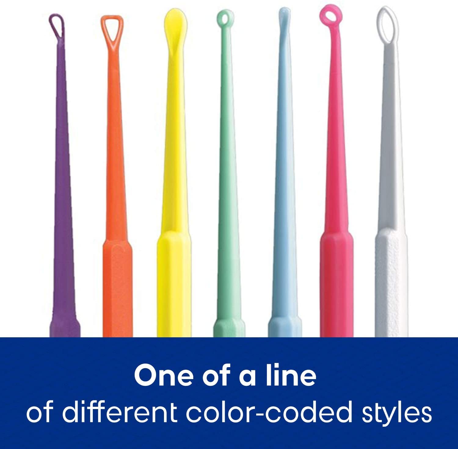 Bionix ear care in action with color-coded tips for diverse needs.