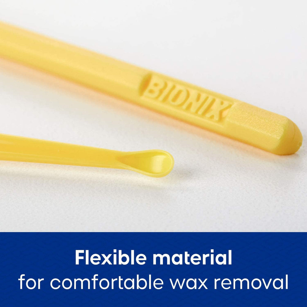 Bionix stainless steel curette offers a safer option for cerumen removal.