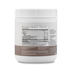 Pouring Nanopro Immune shake with a creamy vanilla aroma after workout