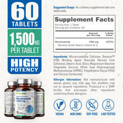 Biophix B-3 nicotinamide ingredient panel highlights niacinamide content
