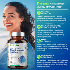 Biophix B-3 nicotinamide packaging artwork hints at skin health benefits