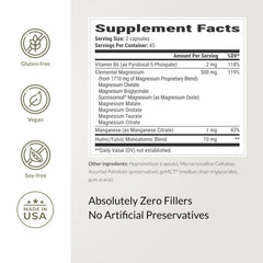 BIOptimizers Magnesium Breakthrough free-from-artificial label signals a clean supplement.