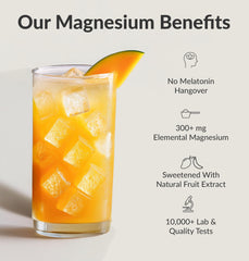 BIOptimizers Magnesium Breakthrough label close up highlights organic ingredients.