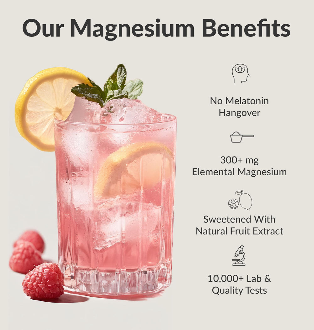 BiOptimizers Magnesium Breakthrough electrolytes powder swirl for hydration support