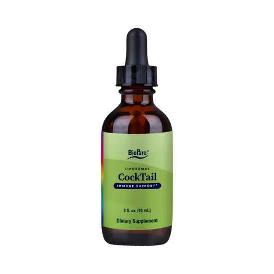BioPure Cocktail Liposomal Herbal Blend bottle supports daily wellness rituals.