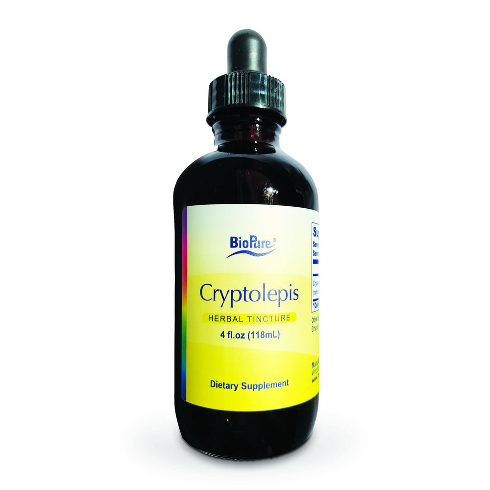 BioPure Cryptolepis tincture bottle supports immune balance.