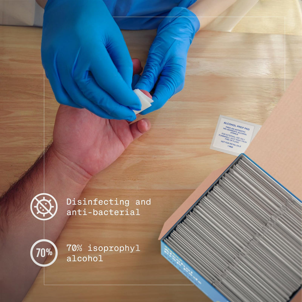 BIOPURE pads designed for home and clinical use as general cleansing aids