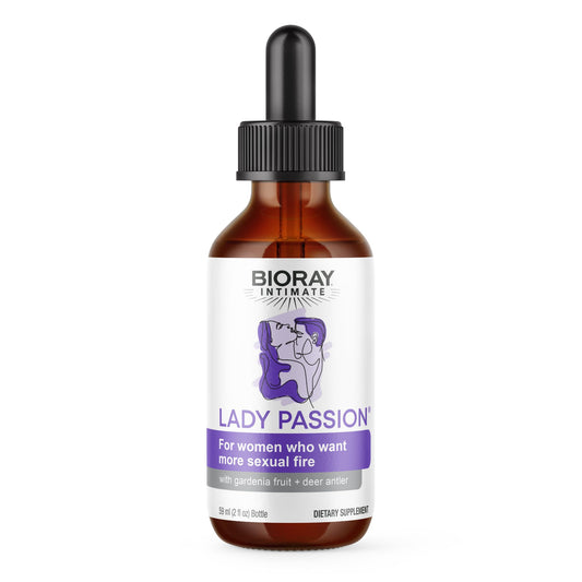 BIORAY Intimate Lady Passion bottle with tincture for daily vitality