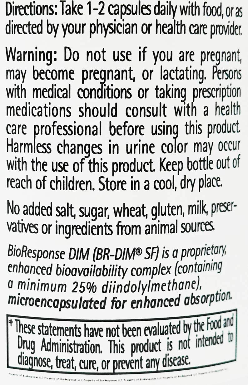 BioResponse DIM 150 three-pack box presents a convenient daily use option.