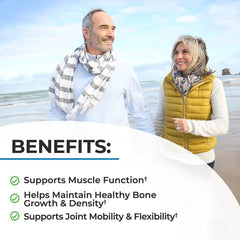 BioSchwartz Bone Strength packaging highlights third-party testing for quality